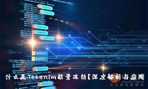 什么是Tokenim能量冻结？深度解析与应用