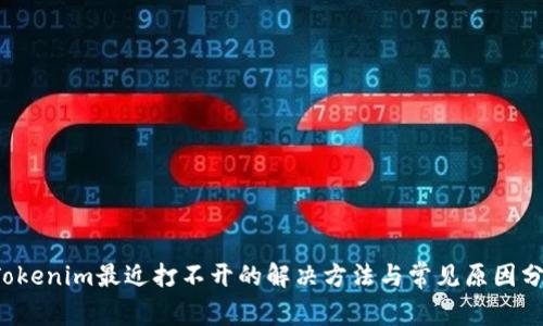  Tokenim最近打不开的解决方法与常见原因分析