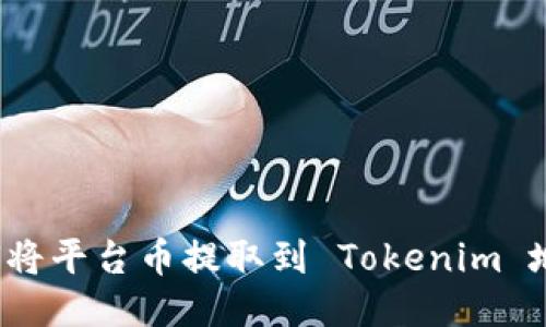 如何将平台币提取到 Tokenim 地址？